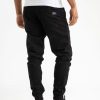 Spodnie Smoke Story Group | Spodnie Jeansowe Jogger Czarne Small Logo