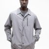 Kurtki Smoke Story Group | Kurtka Zip Hidden Print Grey