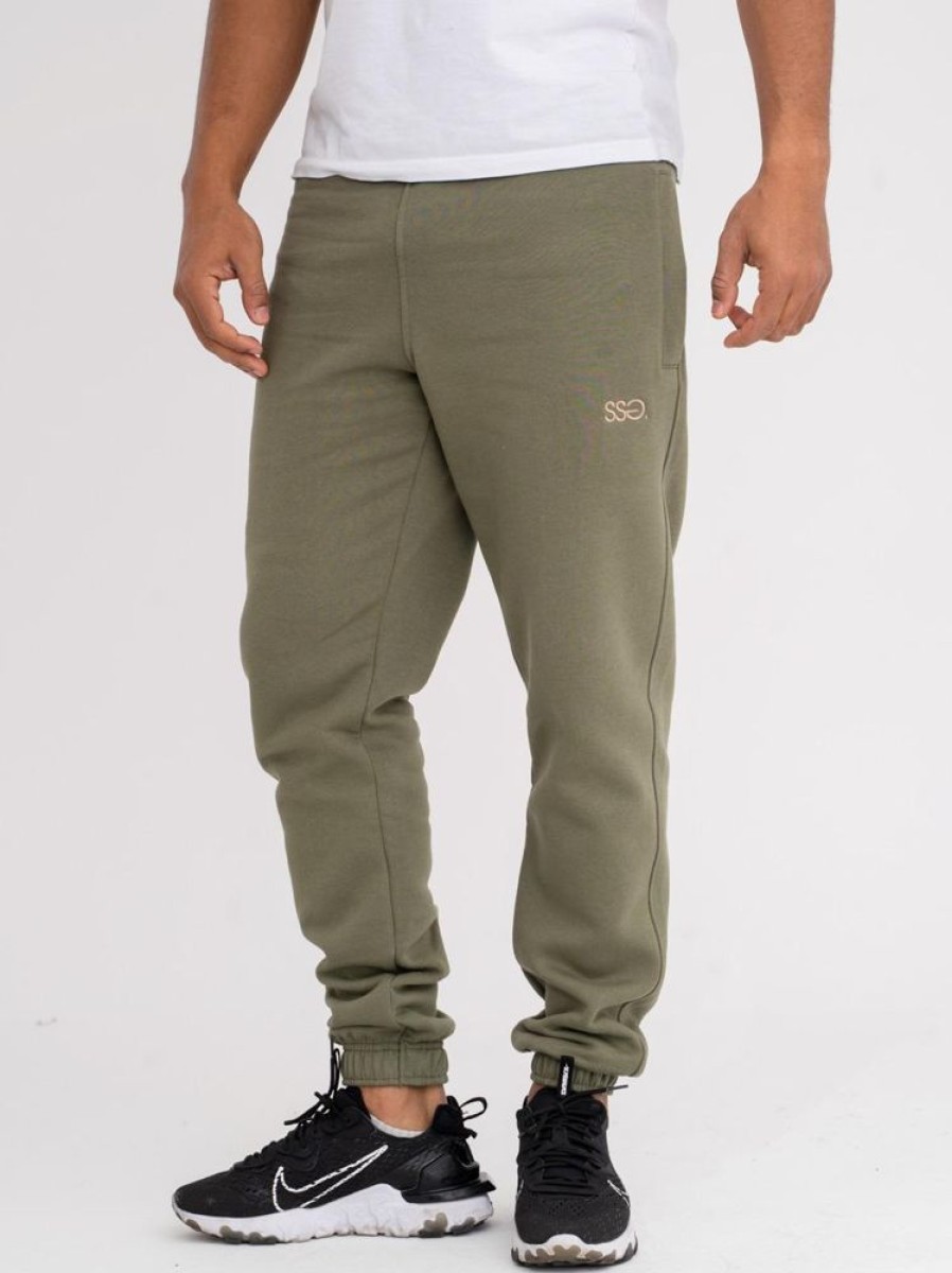 Spodnie Smoke Story Group | Spodnie Dresowe Slim Small Classic Khaki