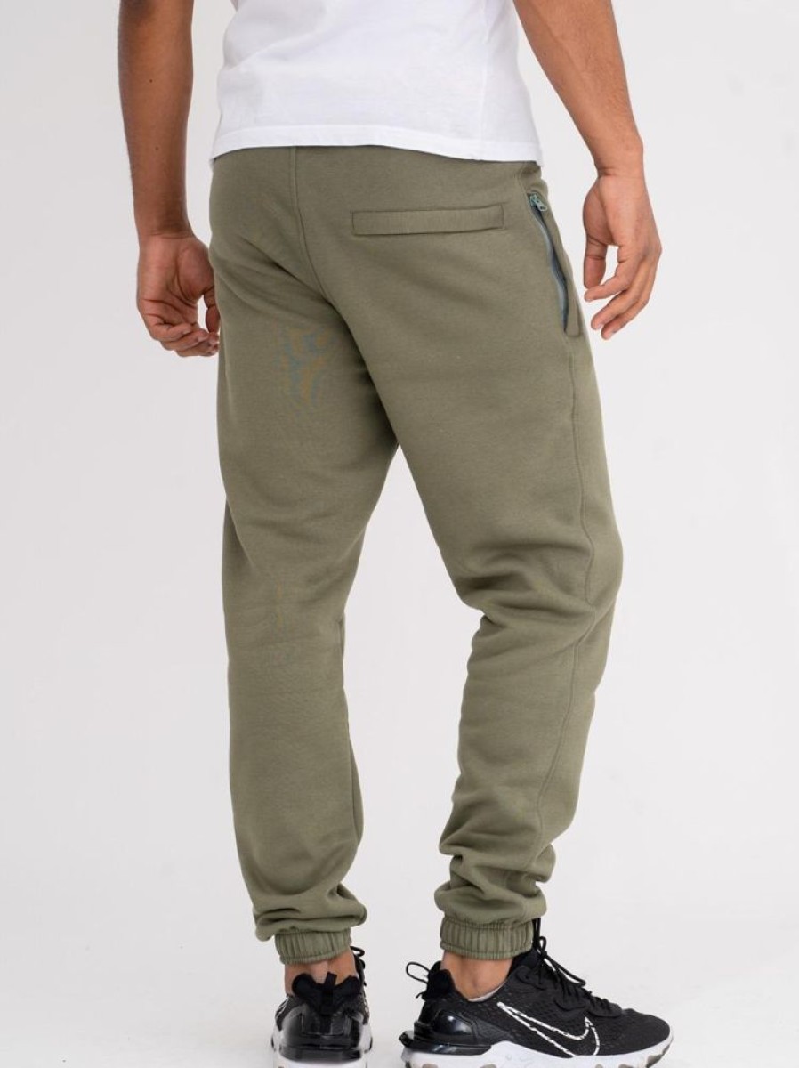 Spodnie Smoke Story Group | Spodnie Dresowe Slim Small Classic Khaki